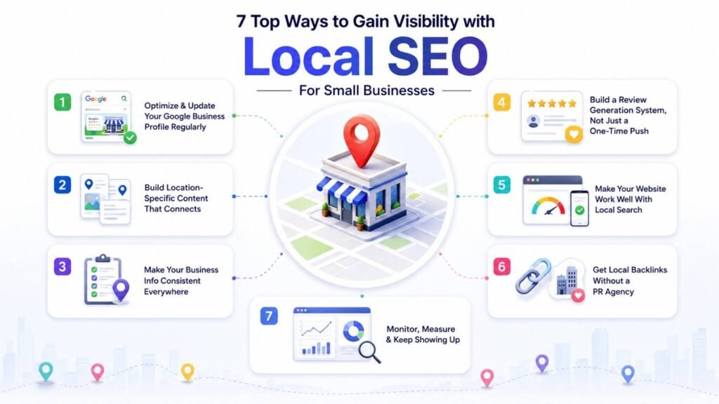 Local SEO For Small Businesses:7 Top Ways To Gain Visibility